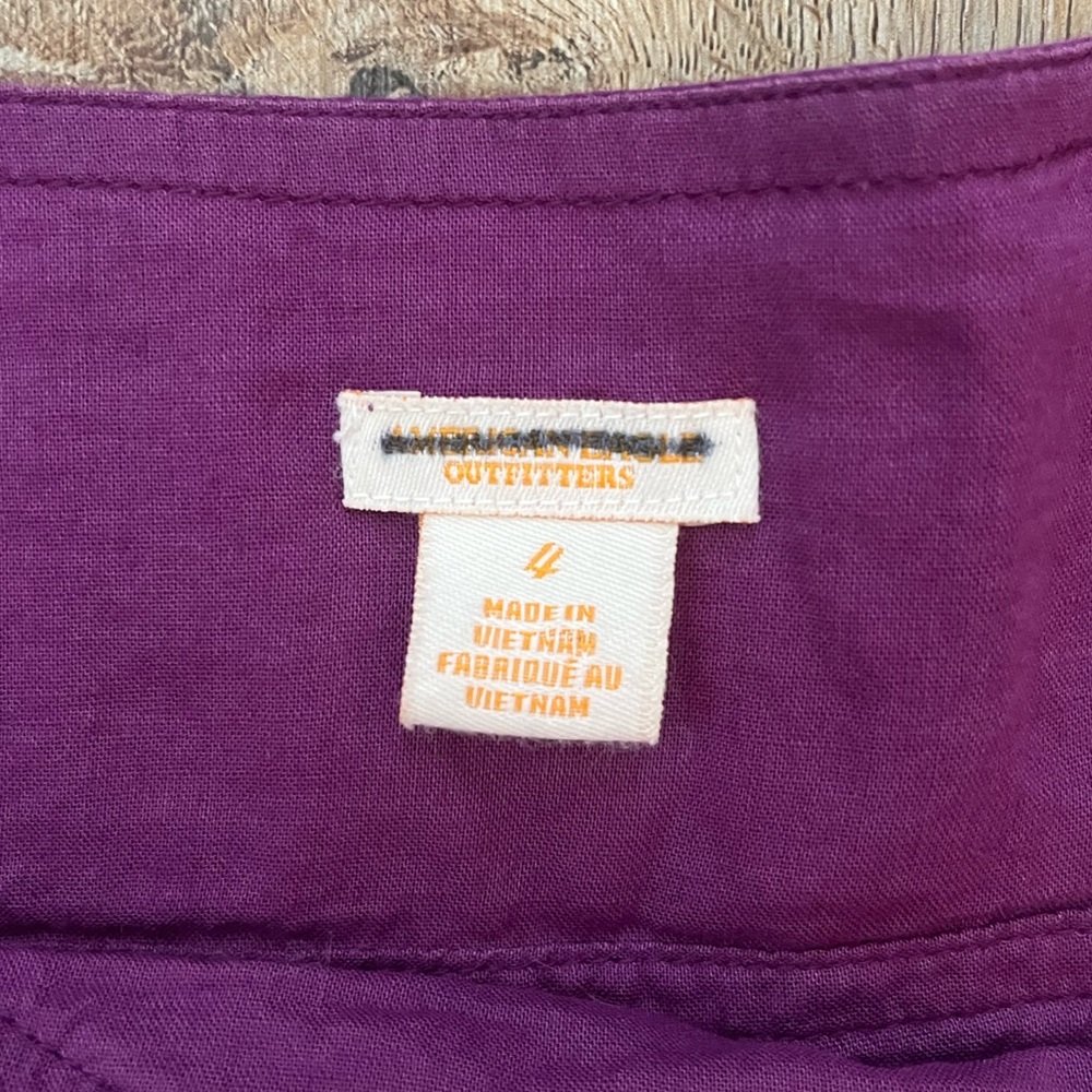 Purple American Eagle Spaghetti Strap Sundress - Picture 4 of 6
